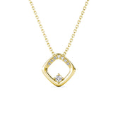 Parures Adelise (1 collier + 1 pendentif + 2 boucles d'oreilles) ornées de 26 cristaux autrichien haute qualité - Livraison Offerte