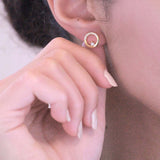 Parures Clarine (1 collier + 1 pendentif + 2 boucles d'oreilles) ornées de 30 cristaux autrichien haute qualité - Livraison Offerte