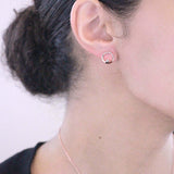 Parures Clarine (1 collier + 1 pendentif + 2 boucles d'oreilles) ornées de 30 cristaux autrichien haute qualité - Livraison Offerte