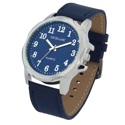 Montre homme à quartz avec affichage analogique - Livraison offerte