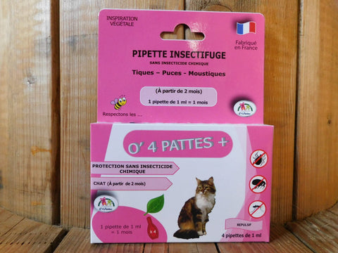 Pipettes répulsives chats - Livraison Offerte