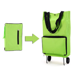 Panier-cabas pliable avec roulettes - Livraison offerte