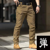Pantalon élastique à séchage rapide avec multi-poches - Livraison offerte