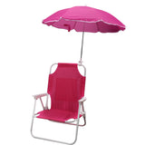 Chaise pliante de plage avec parasol intégré - Livraison offerte