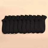 Lot de 20 paires de chaussettes unisex légères et respirantes - Livraison offerte