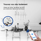 KeyTracker - Lot de 2 porte-clé anti-perte + Un 3ème OFFERT - Livraison offerte