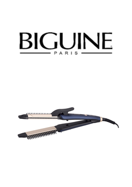 Lisseur à cheveux avec écran tactile LED de la marque BIGUINE PARIS - Livraison offerte