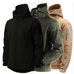 Veste militaire d’extérieur avec capuche - Livraison offerte