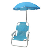 Chaise pliante de plage avec parasol intégré - Livraison offerte