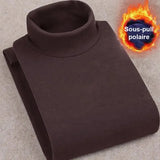 Sous-pull polaire chaud en velours - Livraison offerte