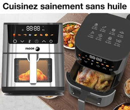 Airfryer de la marque Fagor 1400W 5 litres - Livraison offerte