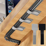 20 attaches de câbles auto-adhésives - Livraison Offerte