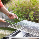 Barbecue pliable en acier inoxydable au charbon de bois - Livraison offerte