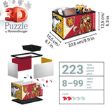 1 Puzzle 1000 Pièces - Harry Potter Challenge + 1 Puzzle 3d 54 Pièces Pot À Crayons Harry Potter + 1 Puzzle 3d 216 Pièces Boite De Rangement Harry Potter - Livraison offerte