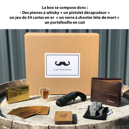 La box pour homme - Coffret cadeau pour les hommes - Livraison offerte