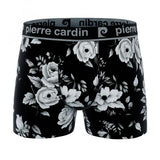 Lot de 3 boxers en coton de la marque pierre cardin + 6 paires de chaussettes de ville en coton peigné de la marque Serge Blanco - livraison offerte