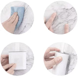 Brosse en silicone pour toilette avec socle - Livraison offerte