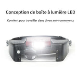 Casque lentille loupe à éclairage LED - Livraison offerte