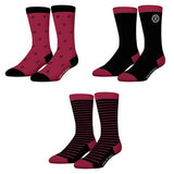 Lot de 9 paires de chaussettes de ville de la marque Serge Blanco en coton peigné - livraison offerte