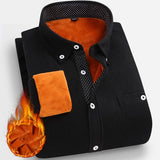 Chemise chaude en Velours Côtelé pour Homme - Livraison offerte