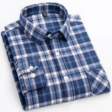 Chemises en flanelle à manches longues pour homme - Livraison offerte
