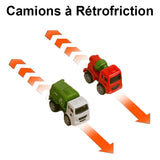 Coffret 16 Camions à Rétrofriction - Livraison offerte