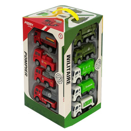 Coffret 16 Camions à Rétrofriction - Livraison offerte