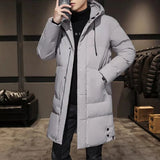 Veste parka à capuche chaude et imperméable pour homme - Livraison offerte