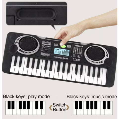 Synthétiseur électrique au design moderne pour enfants à 37 touches - Livraison offerte