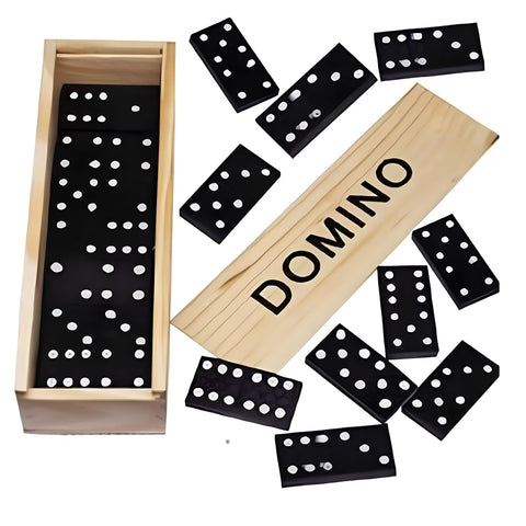 1 Jeu d'échecs, de dames, et backgammon acheté = 1 Jeu de Domino avec boîte en bois offert - Livraison offerte