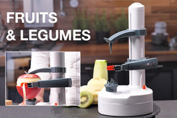 Eplucheur électrique de fruits et légumes - Livraison offerte
