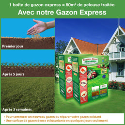 Notre gazon express - Livraison offerte