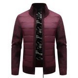 Gilet doublé à col montant pour homme - livraison offerte