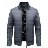 Gilet doublé à col montant pour homme - livraison offerte