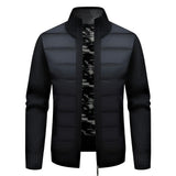 Gilet doublé à col montant pour homme - livraison offerte
