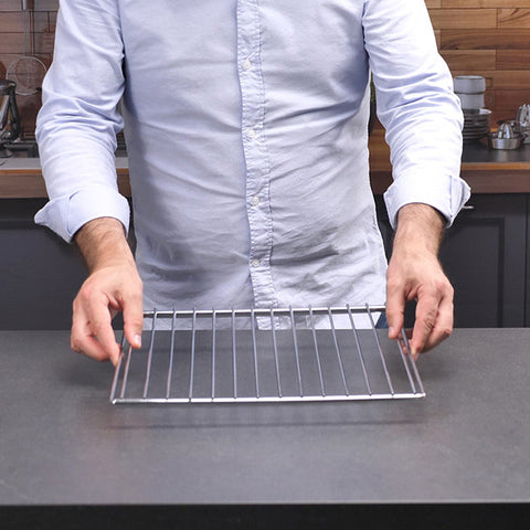 Grille de four universelle adaptable à toutes les tailles de fours, de 33 à 61 cm - Livraison offerte