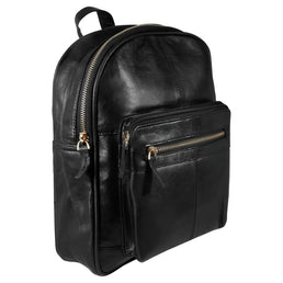 Sac à dos Leonardo Verrelli en cuir - Livraison offerte