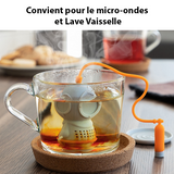 Infuseur à thé en silicone - Livraison offerte