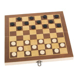 1 Jeu d'échecs, de dames, et backgammon acheté = 1 Jeu de Domino avec boîte en bois offert - Livraison offerte