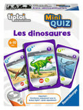 1 Train À Piles Dinosaure : 1 Locomotive + 1 Wagon + 2 Dinosaures Et Chargement + Mini Dino : Dinosaure En Briques À Construire + Jeu Mini Quiz + Jeu De Cartes - Les Dinosaures - Livraison Offerte