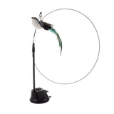 Jouet oiseau pour chat avec ventouse - Livraison offerte