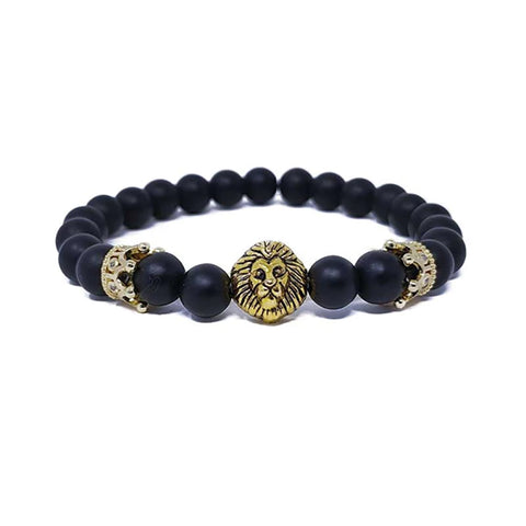 King bracelet : Bracelet Homme Tête de Lion - Livraison offerte