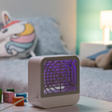 Lampe anti-moustique avec crochet mural dotée de 5 LED UV - Livraison offerte