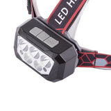 Lampe frontale 5 LED avec portée 500 mètres - Livraison offerte