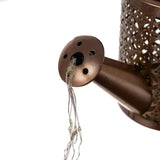 Lampe de jardin solaire avec eclairage LED en forme d’arrosoir avec tige incluse - Livraison offerte