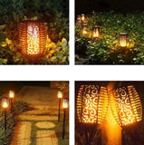 2 Lampes torches solaires LED pour jardin achetées = 2 Lampes torches solaires LED pour jardin offertes