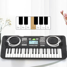 Synthétiseur électrique au design moderne pour enfants à 37 touches - Livraison offerte