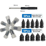 Lot de 10 répare pneu - Livraison offerte