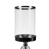 Lot de 3 bougeoirs-lanternes avec cristaux - Livraison offerte