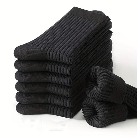 6 paires de chaussettes mi-mollet pour homme - Livraison offerte